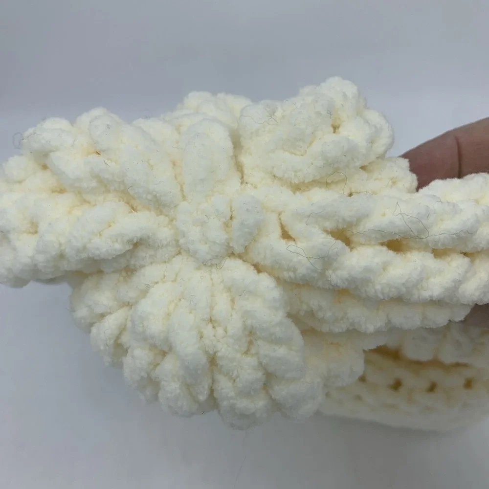 Handmade Chunky Knitted Beanie Stocking‎ Cap Hat Warm Winter Toboggan Slouchy